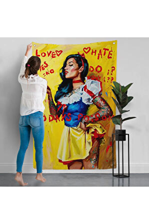 Zehirli Elma Duvar Örtüsü-7783