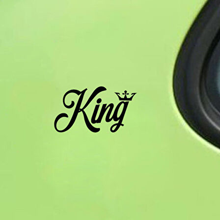 Aslan Araba Sticker Etiket Yapıştırması 18CM Kelebek Siyah