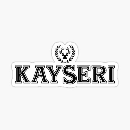 Kayseri Sticker Etiket yapıştırma 17Cm MD2