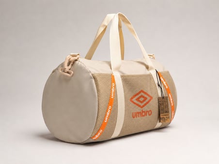 UMBRO Luna Bag Unisex Bej/Turuncu Spor Çantası - TT0069