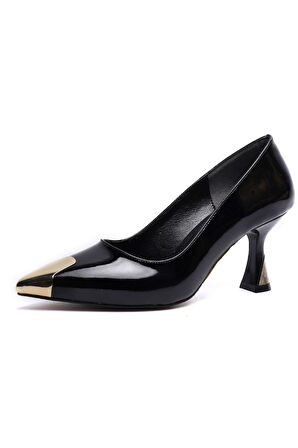 K14524114 Siyah Rugan Premıum Kadın Ayakkabı