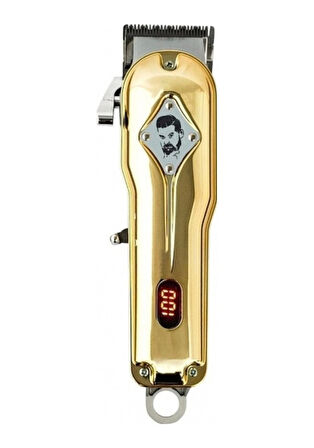 INSUA HK-760 Şarjlı Profosyonel Lcd Ekran Saç Sakal Tıraş Makinesi