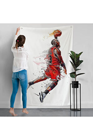 Michael Jordan Duvar Örtüsü-7787