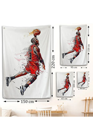 Michael Jordan Duvar Örtüsü-7787