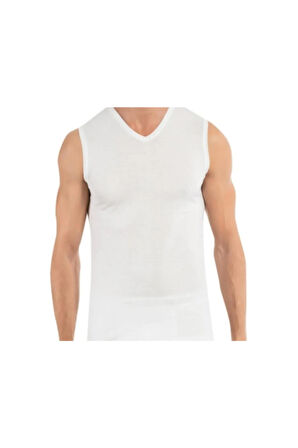 6 Adet Erkek V Yaka O Kol Fanıla