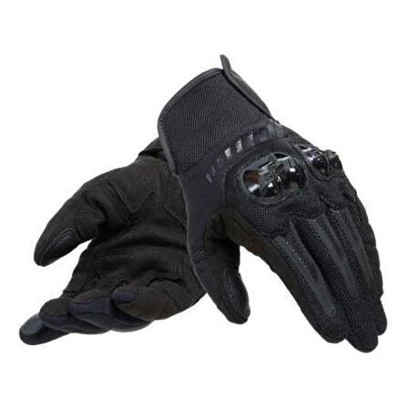 DAINESE ELD/MIG 3 AIR TEX GLOVES BLACK YAZLIK