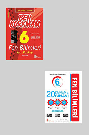 Ata 6.Sınıf Ben Korkmam Fen Bilimleri + 20 Deneme Sınavı