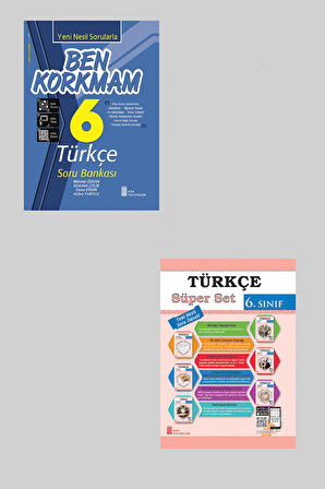 Ata 6.Sınıf Yeni Nesil Sorularla Ben Korkmam Türkçe + Süper Set