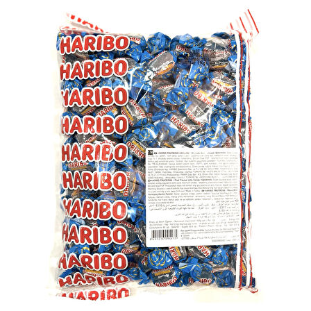 Haribo Yumuşak Şeker 1 kg Ahududu Sulu