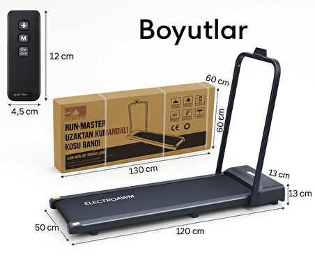 Bluetoothlu , Uygulamadan Ayarlanabilir Uzaktan Kumandalı Yürüme Ve Koşu Bandı