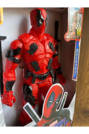AVENGERS DEADPOOL FİGÜR IŞIKLI SESLİ AKSİYON FİGÜRÜ DEADPOOL FİGÜR