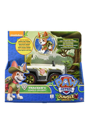 Paw Patrol Görev Aracı Ve Kahraman Seti - Trackers