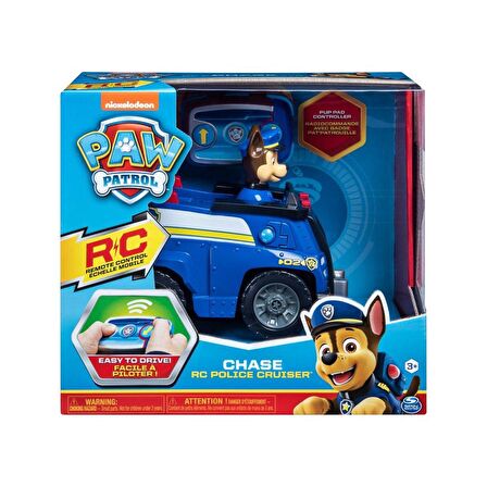 028673 PAW Patrol Chase'in Polis Devriyesi Uzaktan Kumandalı , +3 yaş