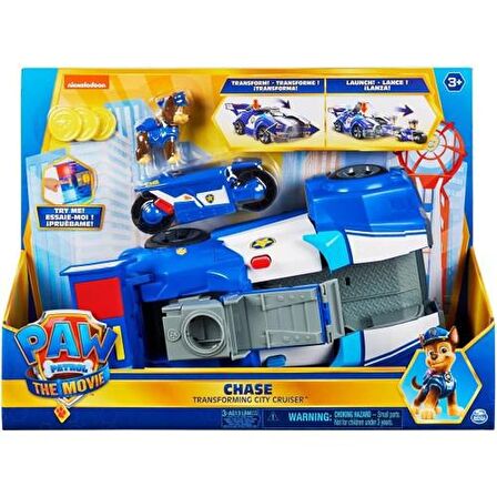 Paw Patrol 2'si 1 Arada Chase'in Dönüşebilen Işıkl