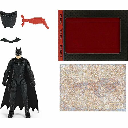 036674 The Batman - 10 cm Film Aksiyon Figürleri, Asorti seçilemez +3 yaş