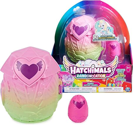 Hatchimals Rainbow Cation Hatchy Aile Evi