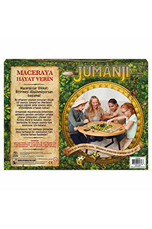 Jumanji Kutulu Strateji ve Macera Oyunu – Kırmızı Küreli, 100 Mücadele Kartı, 2-4 Oyuncu, Zeka ve Takım Oyunu