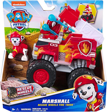 Paw Patrol: Rescue Wheels Marshall'ın İtfaiye Aracı - 6069306