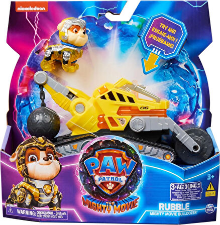 Paw Patrol Süper Filmi Rubble Temali Aracı