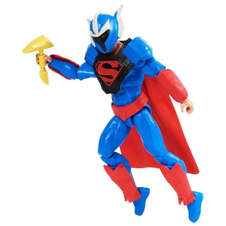 Lisasnlı Superman Aksiyon Figürü - 30 cm Dev Boy ve 9 Özel Aksesuar
