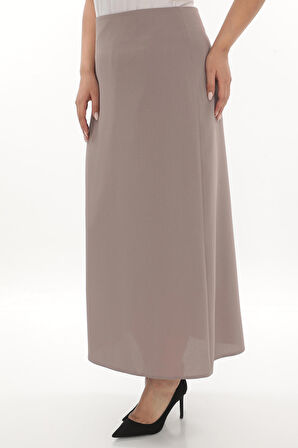 SORALLİNE KADIN BÜYÜK BEDEN ÇAN ETEK 778 ETAMİN DESEN YAZLIK TAŞ