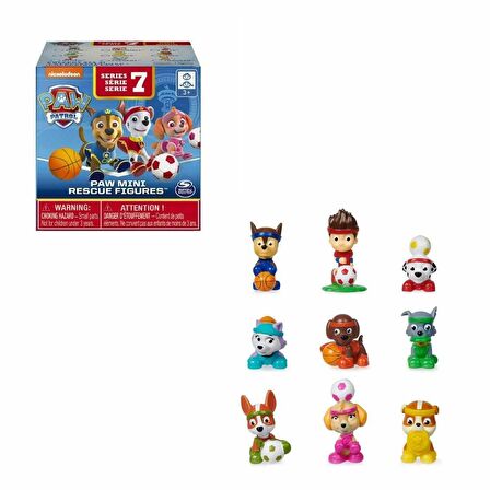 FABBATOYS PAW Patrol Rocky Mini figür sürpriz paket seri 7