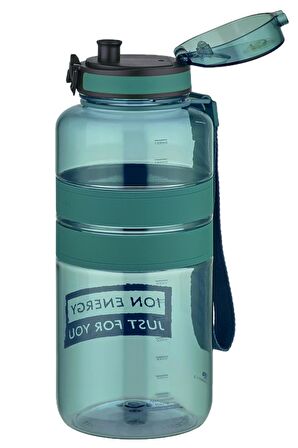 Uzspace Tritan Su Matarası 1500ml 1.5 Litre Mega Boy Yenilenen Renkler  