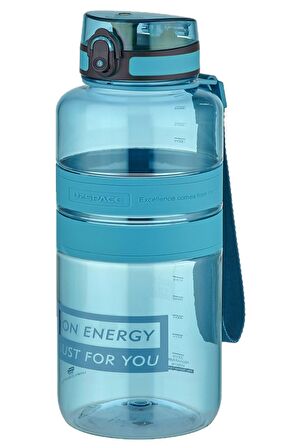 Uzspace Tritan Su Matarası 1500ml 1.5 Litre Mega Boy Yenilenen Renkler  