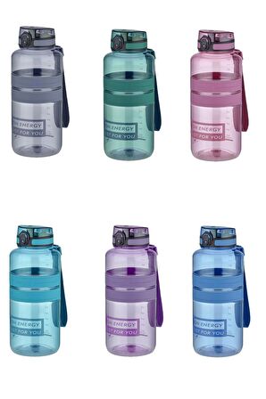 Uzspace Tritan Su Matarası 1500ml 1.5 Litre Mega Boy Yenilenen Renkler  