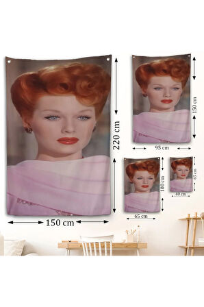 Lucille Topuzu Duvar Örtüsü-7792