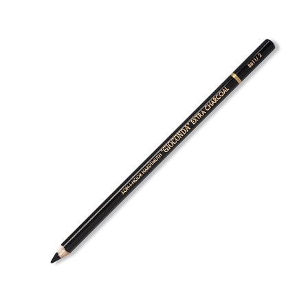 Koh-İ Noor Sanatsal Black Charcoal Pencil Kömür Füzen Kalem Seti (12 Li Paket) 8811 2