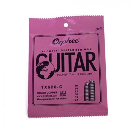 Orphee TX620-C Akustik Gitar Teli