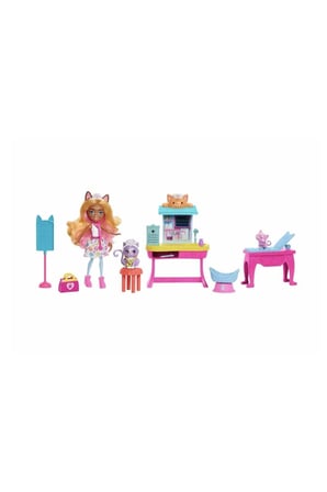 Enchantimals Oyuncak Klinik Oyun Seti Şehirde Gezinti Hlh22