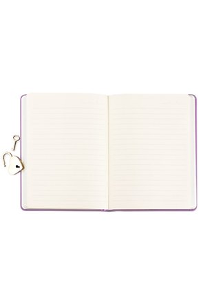Victoria's Journals Vj Not Defteri Hush Hush Kilitli 13X18Cm 80 Gram 160 Yaprak Çizgili Lila 1333