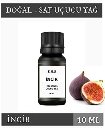 İNCİR Uçucu Yağ Buhurdanlık Esansı Oda Kokusu DİFÜZÖR Uçucu Esansiyel Yağ Buhur Yağı 10 ML.