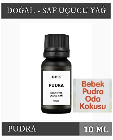 PUDRA Uçucu Yağ Buhurdanlık Esansı Oda Kokusu DİFÜZÖR Uçucu Esansiyel Yağ Buhur Yağı 10 ML.