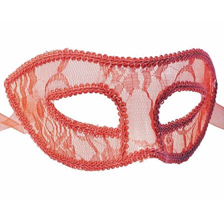 MASKE DANTELLİ KIRMIZI