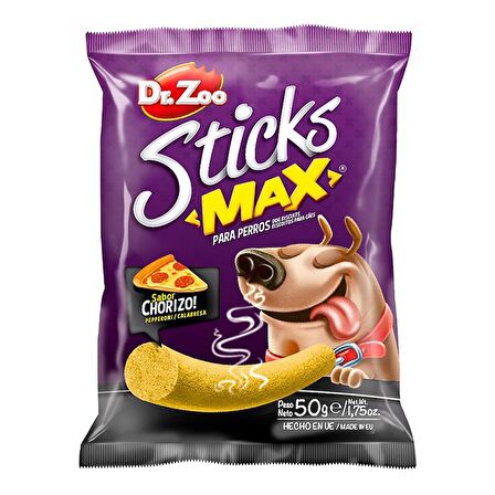 Dr.zoo Sticks Max Sucuk Peynirli Köpek Ödülü 50gr