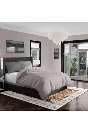 Kaymaz Taban Yıkanabilir Halı – Mutfak, Salon, Yatak Odası için Modern Dijital Baskı Halı (SLNHALI34