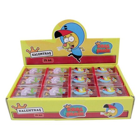 Dolphin Kalemtraş Kral Şakir 2 Bıçaklı Ks-436 (24 Lü Paket)