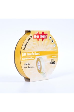 Herbant Çift Taraflı Kağıt Bant Askılı 15Mm X 25 Metre SP3504