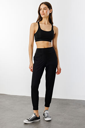 Kadın Yüksek Bel Jogger Eşofman Altı Joggers NEW-JOGER