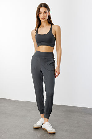 Kadın Yüksek Bel Jogger Eşofman Altı Joggers NEW-JOGER