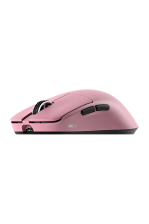 Hawk Gaming HM220P 1K Hz 12000 DPI Tri-Mode Kablosuz/Bluetooth Pembe Gaming Mouse
