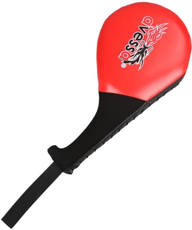 Özel Seri Antrenman Aracı Tekme Yastığı Çalışma Aleti TRE-100 Red Taekwondo Raket Ellik Kırmızı Renk