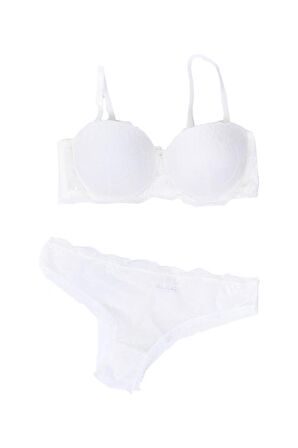 Pierre Cardin Kadın Pisa Cup Push Up Straplez Sütyen Takım