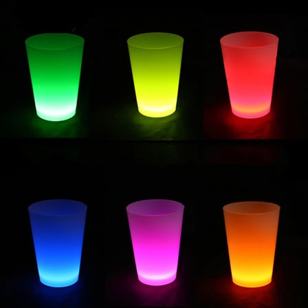 Gece Kulübü Kutlama Detayı Aktivite Gereci Neon Parti Glow Bardak 1.5 oz Karışık Renk 1 Adet Tekli