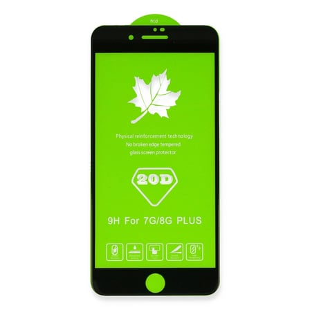 Apple İphone 6 Plus 20d Premium Cam Ekran Koruyucu - Beyaz iegxx