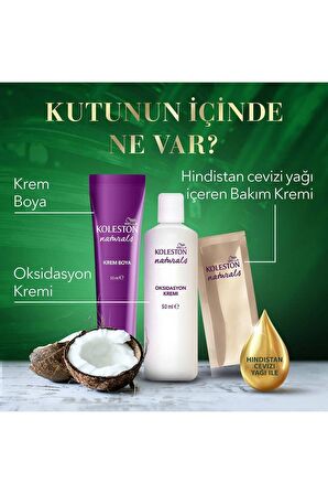 Koleston Naturals Saç Boyası 2/8 Böğürtlen Siyahı