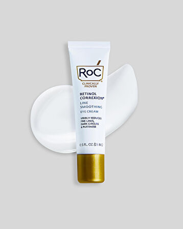 Roc Retinol Correxion Line Smoothing Aydınlatıcı-Yaşlanma Karşıtı Tüm Yaşlar Göz Çevresi Krem 15 ml 